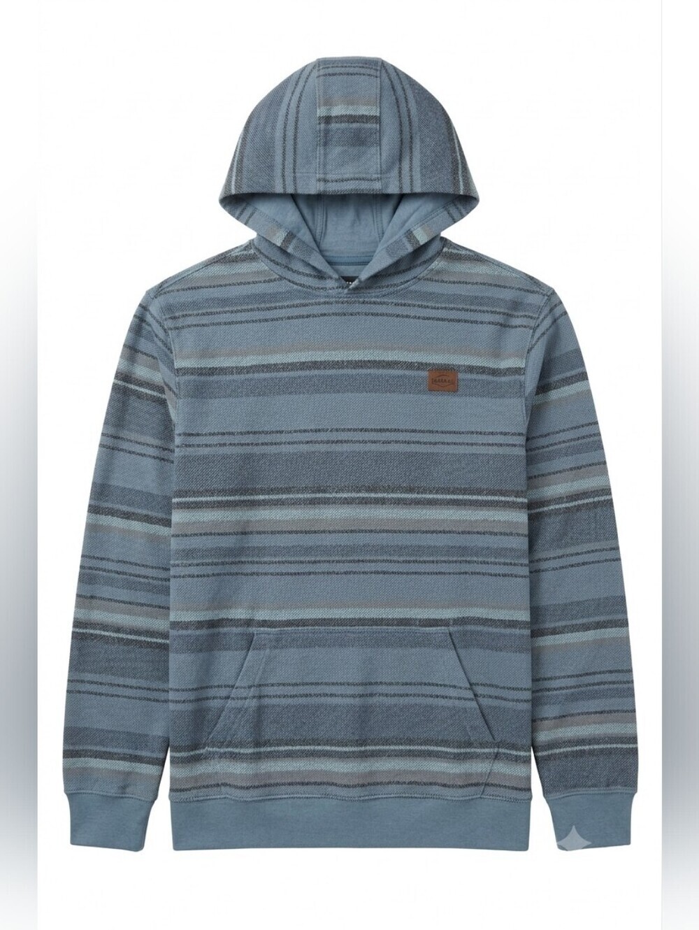 O'Neill Blue and Gray Patterned Hoodie